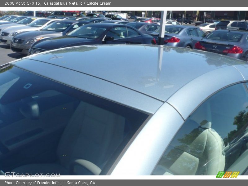 Celestial Blue Metallic / Calcite Cream 2008 Volvo C70 T5