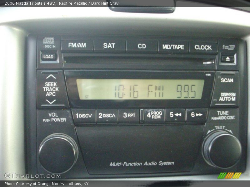 Redfire Metallic / Dark Flint Gray 2006 Mazda Tribute s 4WD