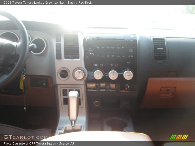 Black / Red Rock 2008 Toyota Tundra Limited CrewMax 4x4