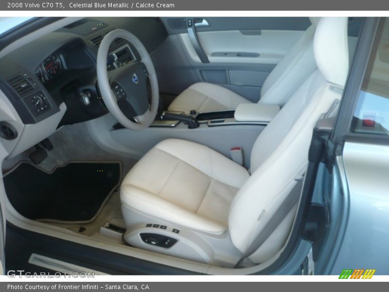  2008 C70 T5 Calcite Cream Interior