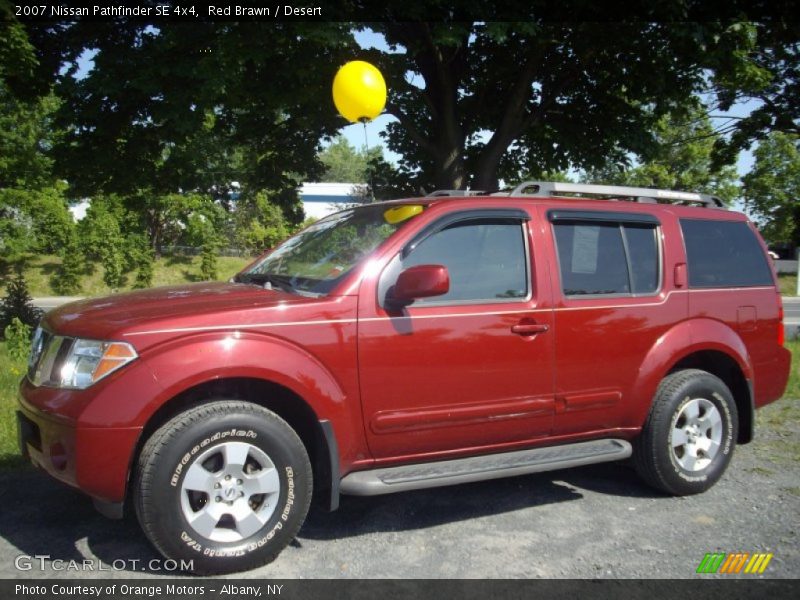 Red Brawn / Desert 2007 Nissan Pathfinder SE 4x4