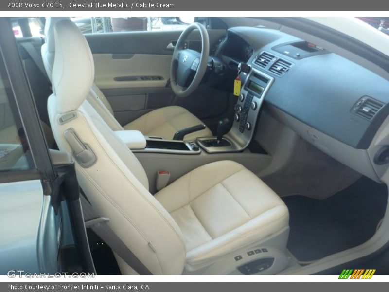  2008 C70 T5 Calcite Cream Interior