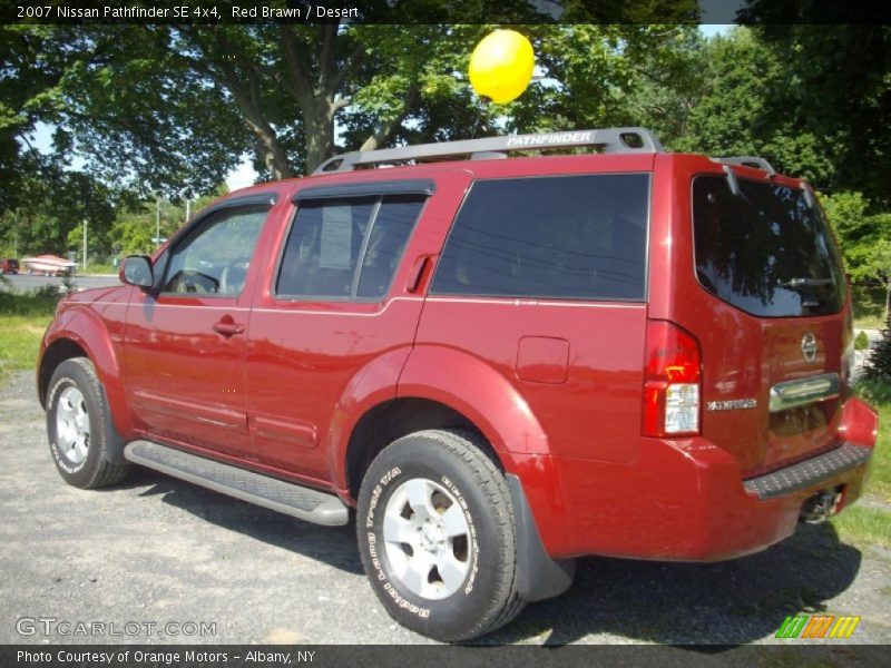 Red Brawn / Desert 2007 Nissan Pathfinder SE 4x4
