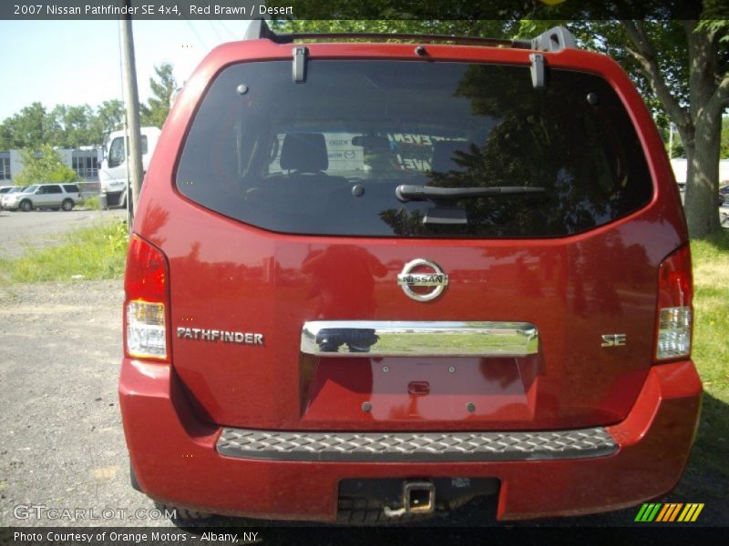 Red Brawn / Desert 2007 Nissan Pathfinder SE 4x4