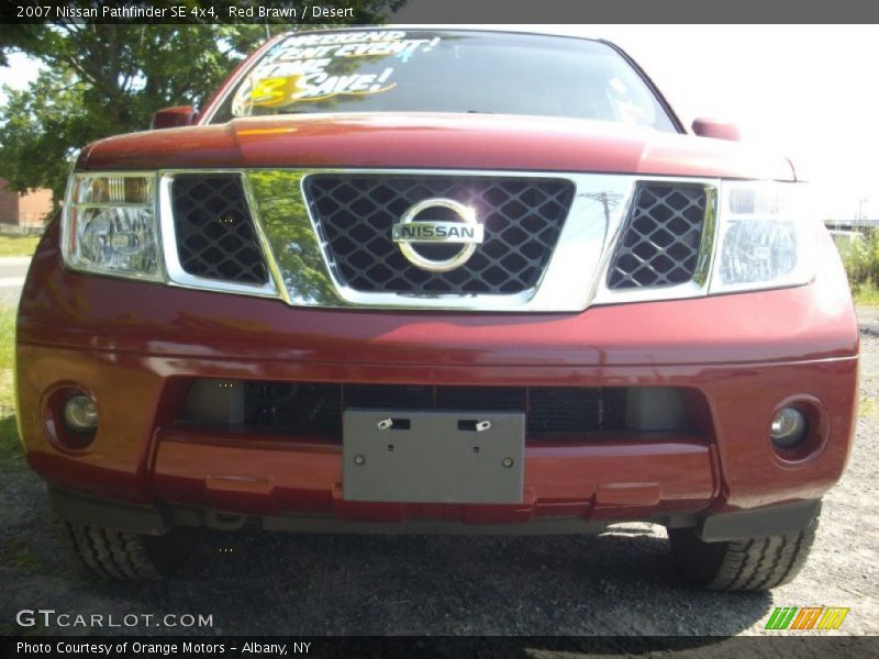 Red Brawn / Desert 2007 Nissan Pathfinder SE 4x4