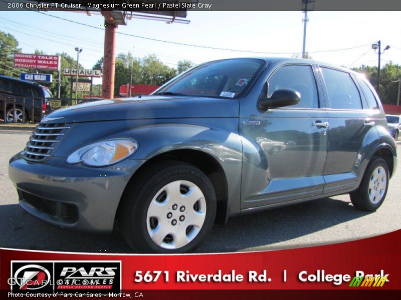 Magnesium Green Pearl / Pastel Slate Gray 2006 Chrysler PT Cruiser