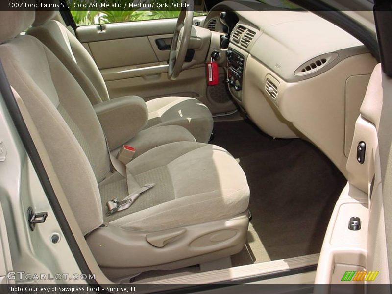 Gold Ash Metallic / Medium/Dark Pebble 2007 Ford Taurus SE