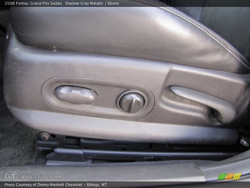 Shadow Gray Metallic / Ebony 2008 Pontiac Grand Prix Sedan