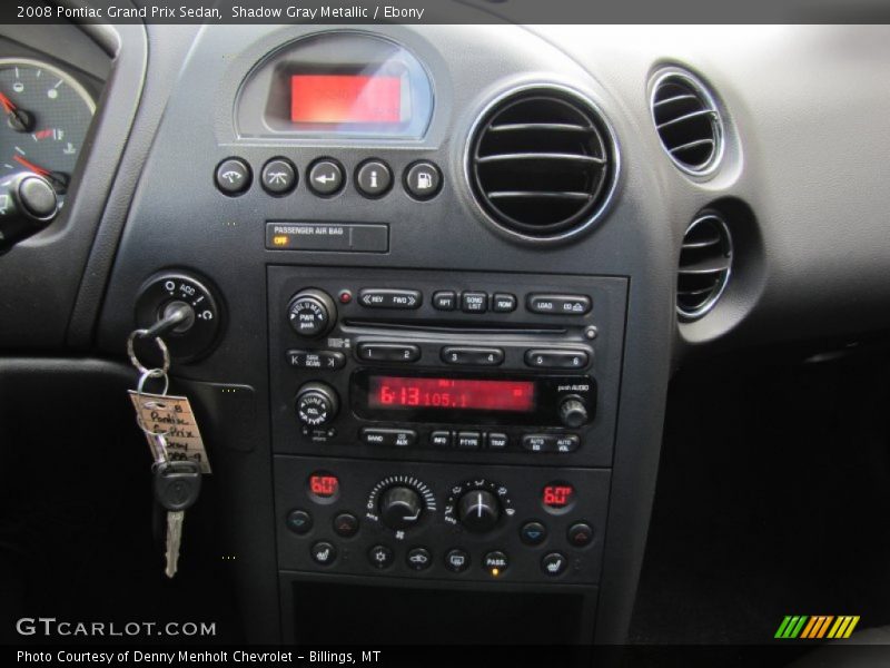 Controls of 2008 Grand Prix Sedan
