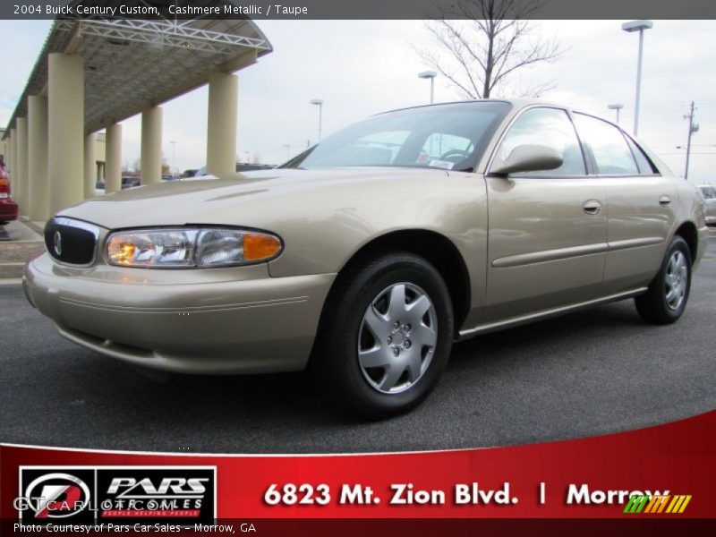 Cashmere Metallic / Taupe 2004 Buick Century Custom