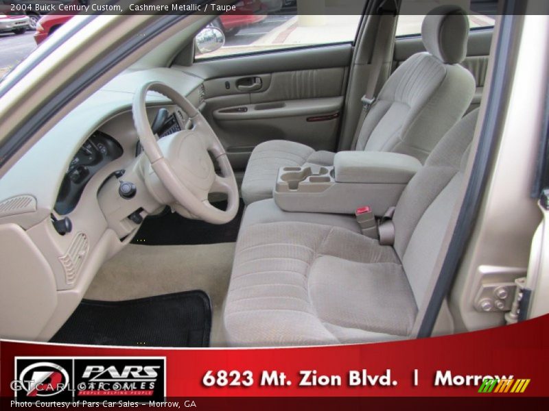 Cashmere Metallic / Taupe 2004 Buick Century Custom