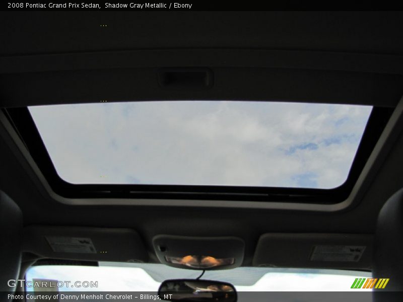 Shadow Gray Metallic / Ebony 2008 Pontiac Grand Prix Sedan