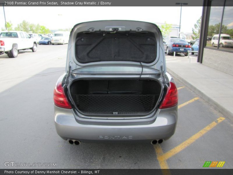 Shadow Gray Metallic / Ebony 2008 Pontiac Grand Prix Sedan