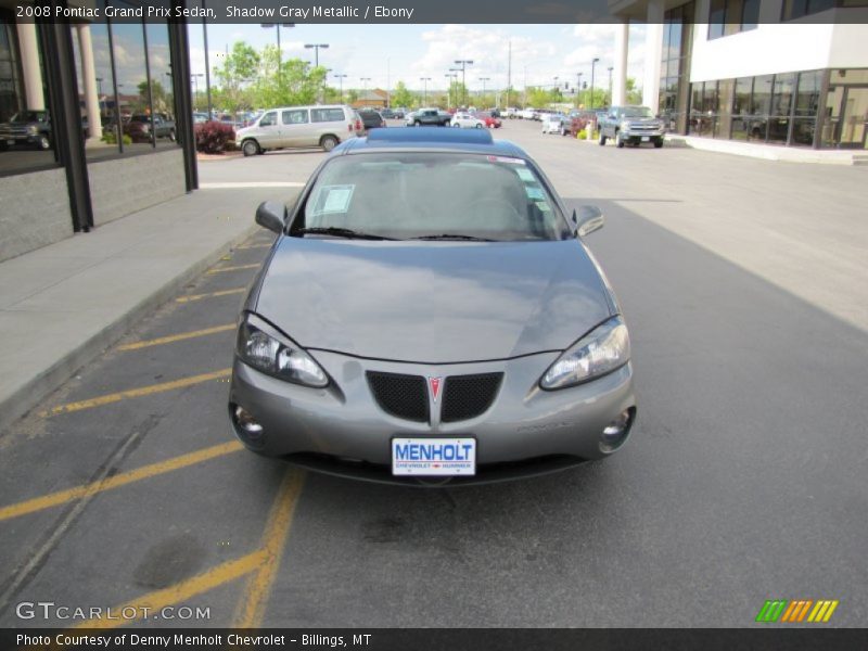 Shadow Gray Metallic / Ebony 2008 Pontiac Grand Prix Sedan