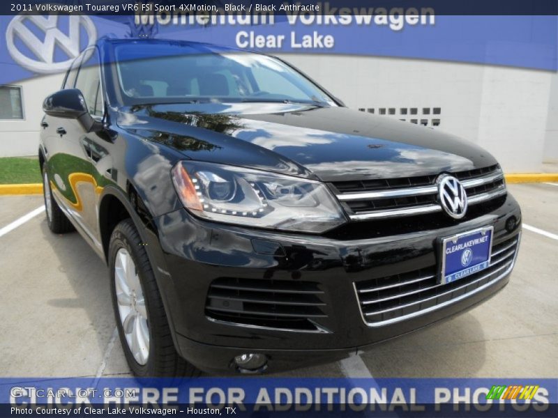 Black / Black Anthracite 2011 Volkswagen Touareg VR6 FSI Sport 4XMotion