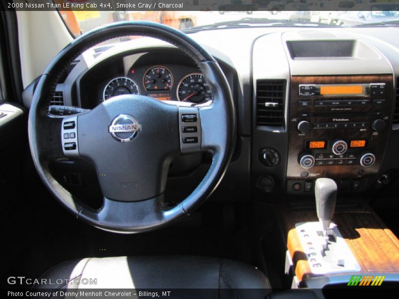 Smoke Gray / Charcoal 2008 Nissan Titan LE King Cab 4x4
