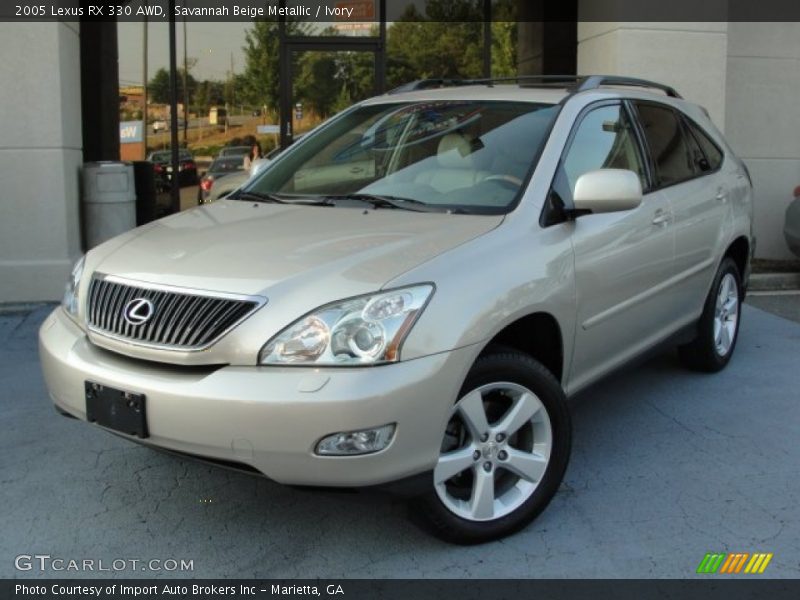 Savannah Beige Metallic / Ivory 2005 Lexus RX 330 AWD