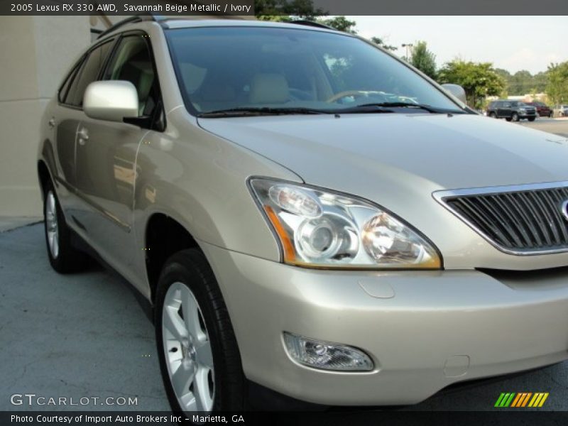 Savannah Beige Metallic / Ivory 2005 Lexus RX 330 AWD