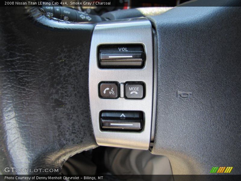 Smoke Gray / Charcoal 2008 Nissan Titan LE King Cab 4x4
