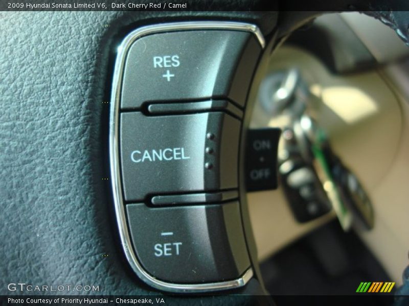 Controls of 2009 Sonata Limited V6