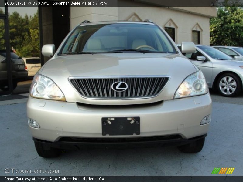 Savannah Beige Metallic / Ivory 2005 Lexus RX 330 AWD