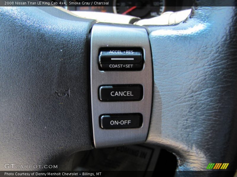 Smoke Gray / Charcoal 2008 Nissan Titan LE King Cab 4x4