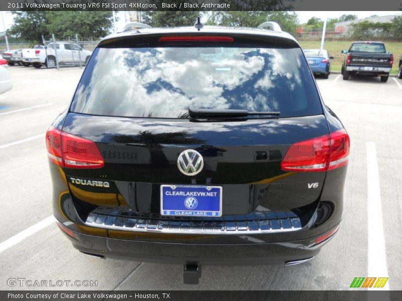 Black / Black Anthracite 2011 Volkswagen Touareg VR6 FSI Sport 4XMotion