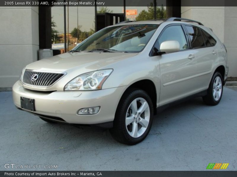 Savannah Beige Metallic / Ivory 2005 Lexus RX 330 AWD