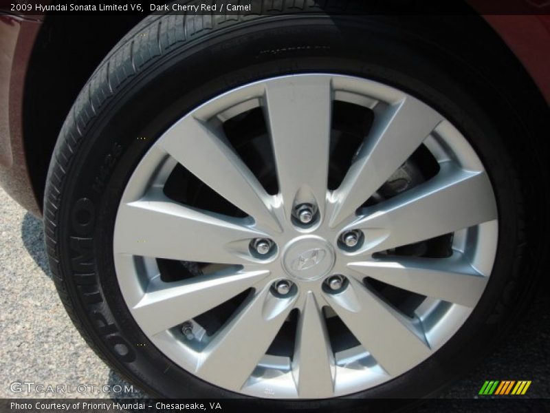  2009 Sonata Limited V6 Wheel