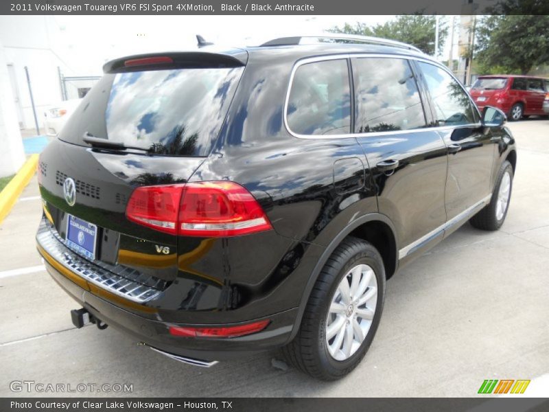 Black / Black Anthracite 2011 Volkswagen Touareg VR6 FSI Sport 4XMotion