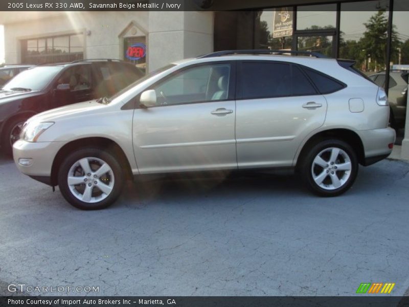 Savannah Beige Metallic / Ivory 2005 Lexus RX 330 AWD