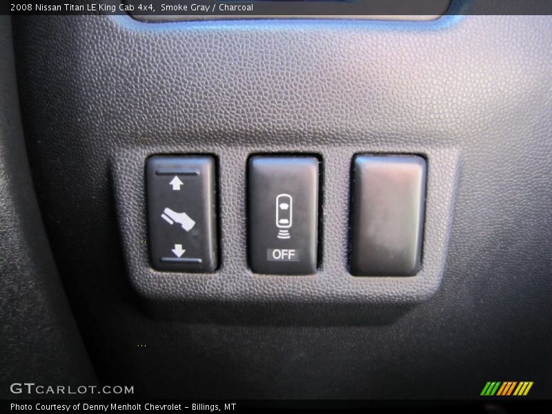 Smoke Gray / Charcoal 2008 Nissan Titan LE King Cab 4x4