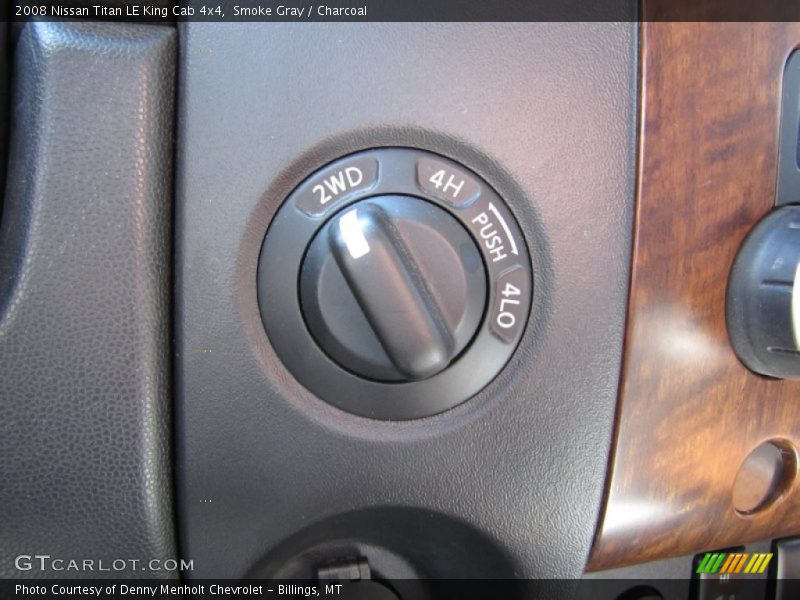 Smoke Gray / Charcoal 2008 Nissan Titan LE King Cab 4x4