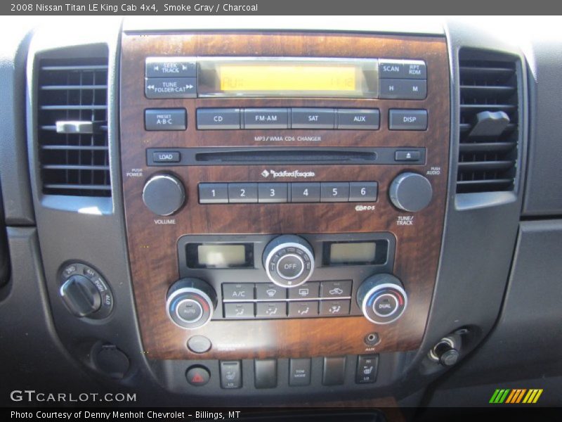 Smoke Gray / Charcoal 2008 Nissan Titan LE King Cab 4x4