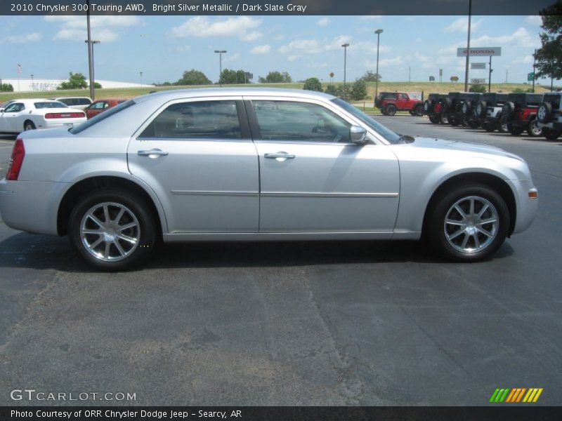 Bright Silver Metallic / Dark Slate Gray 2010 Chrysler 300 Touring AWD