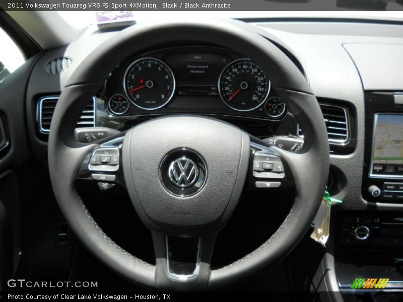 Black / Black Anthracite 2011 Volkswagen Touareg VR6 FSI Sport 4XMotion