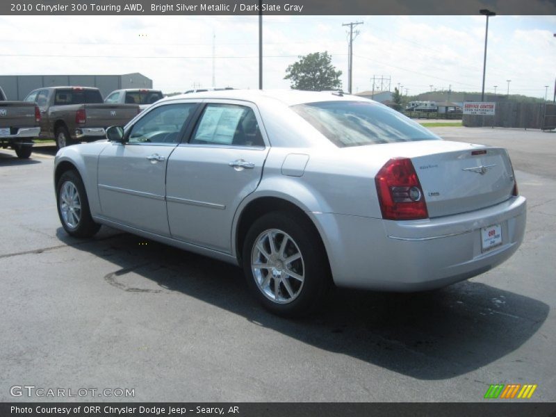Bright Silver Metallic / Dark Slate Gray 2010 Chrysler 300 Touring AWD