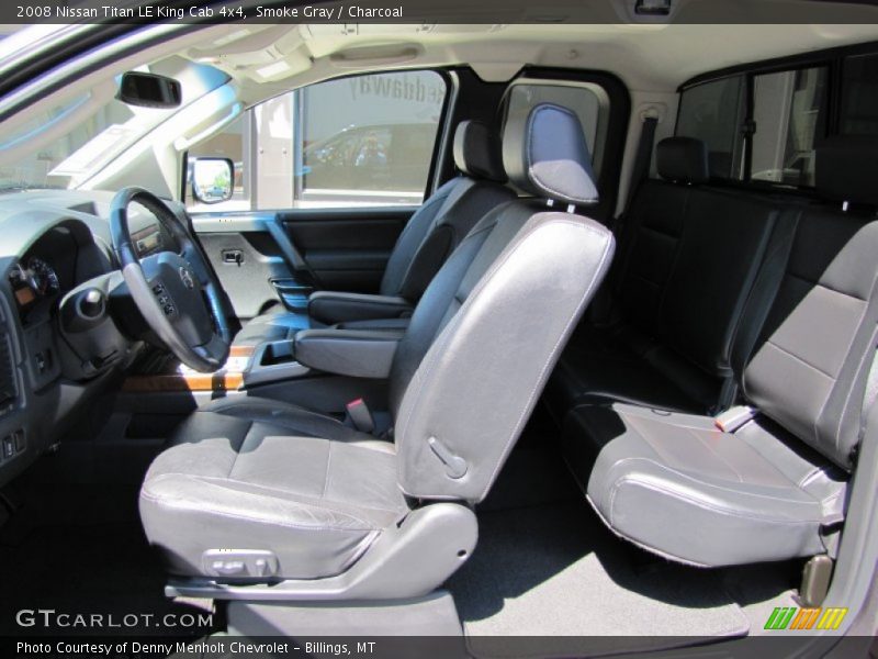 Smoke Gray / Charcoal 2008 Nissan Titan LE King Cab 4x4