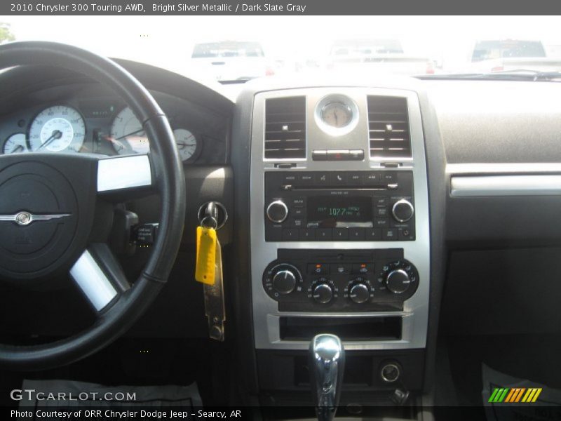 Bright Silver Metallic / Dark Slate Gray 2010 Chrysler 300 Touring AWD