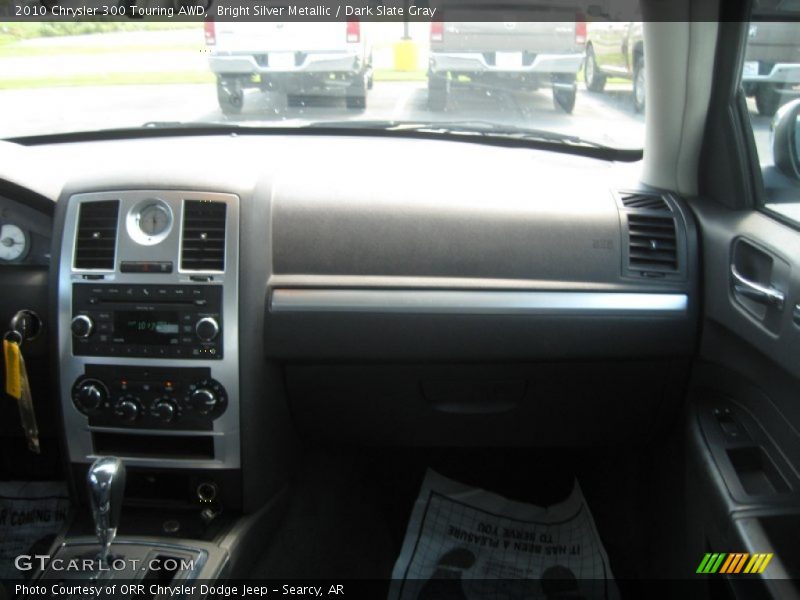 Bright Silver Metallic / Dark Slate Gray 2010 Chrysler 300 Touring AWD