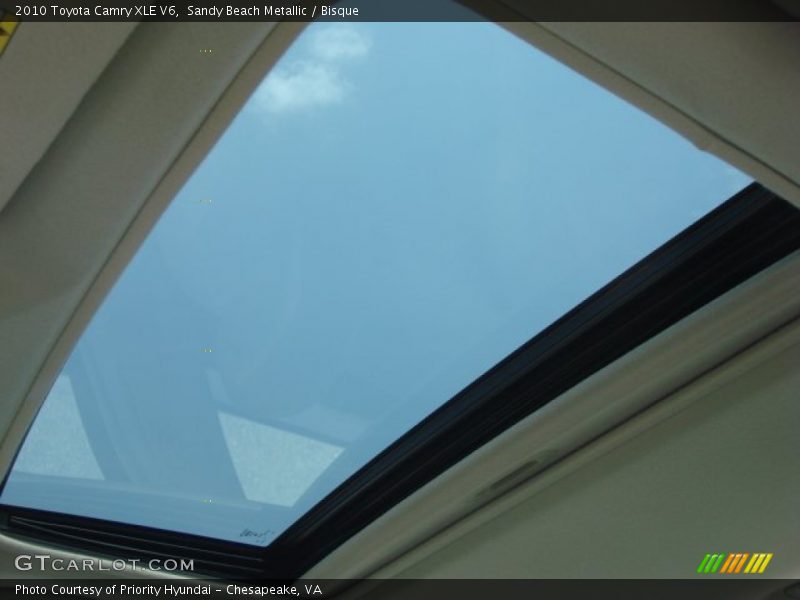 Sandy Beach Metallic / Bisque 2010 Toyota Camry XLE V6