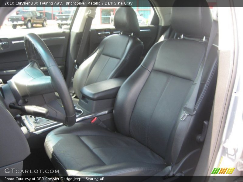 Bright Silver Metallic / Dark Slate Gray 2010 Chrysler 300 Touring AWD