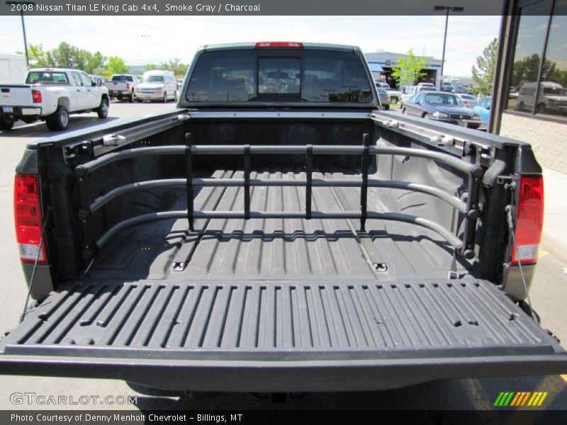 Smoke Gray / Charcoal 2008 Nissan Titan LE King Cab 4x4