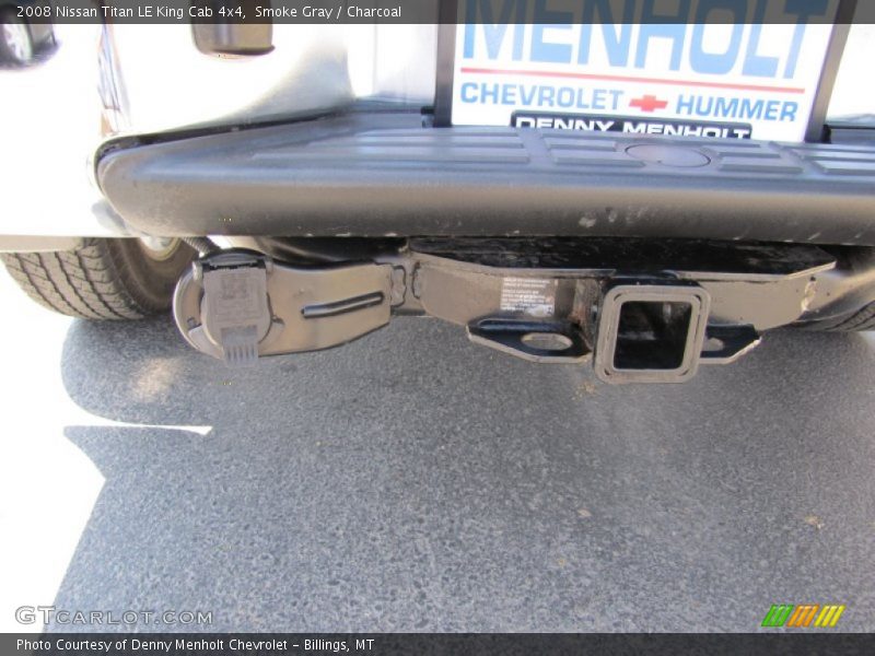 Smoke Gray / Charcoal 2008 Nissan Titan LE King Cab 4x4