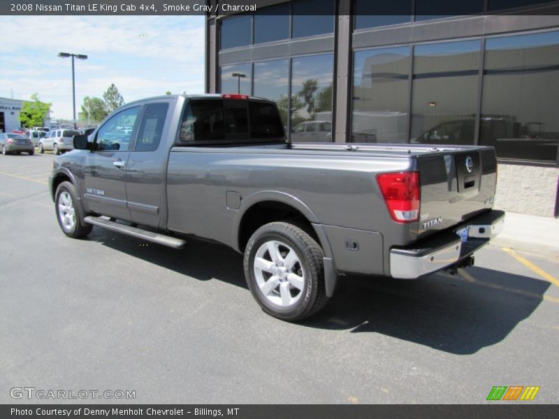 Smoke Gray / Charcoal 2008 Nissan Titan LE King Cab 4x4