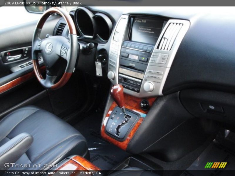 Smokey Granite / Black 2009 Lexus RX 350