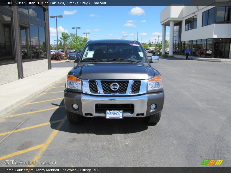 Smoke Gray / Charcoal 2008 Nissan Titan LE King Cab 4x4