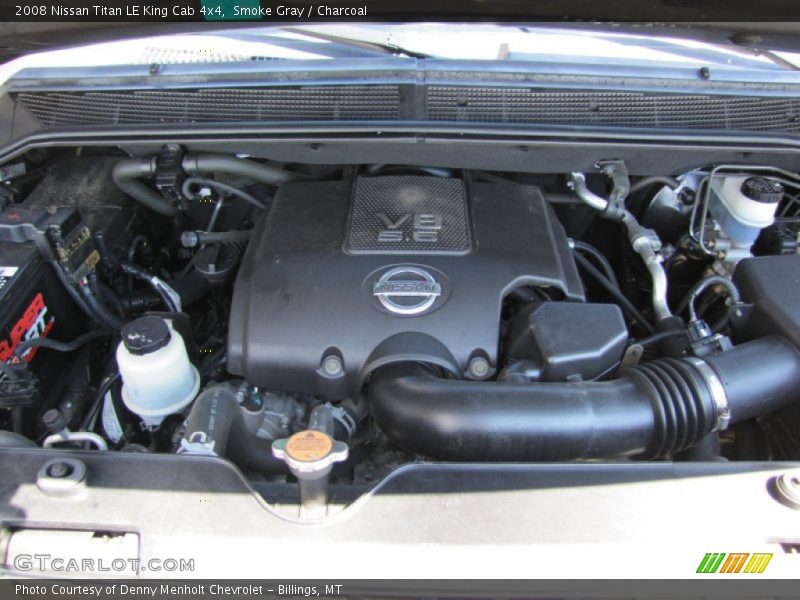 Smoke Gray / Charcoal 2008 Nissan Titan LE King Cab 4x4