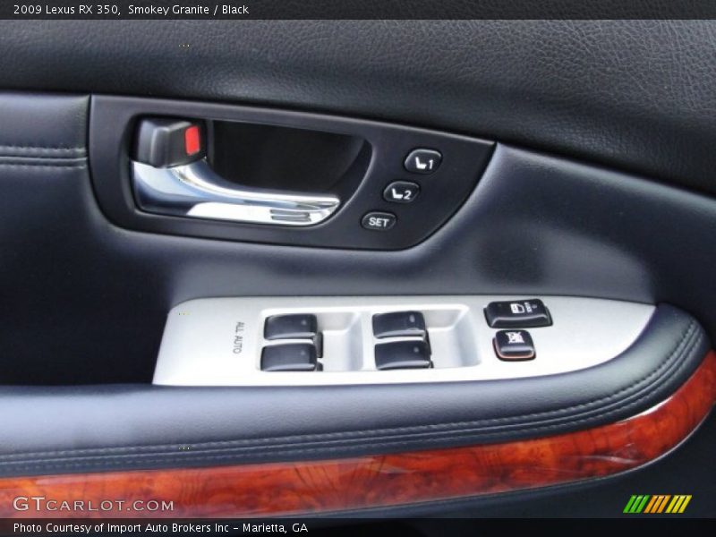 Smokey Granite / Black 2009 Lexus RX 350