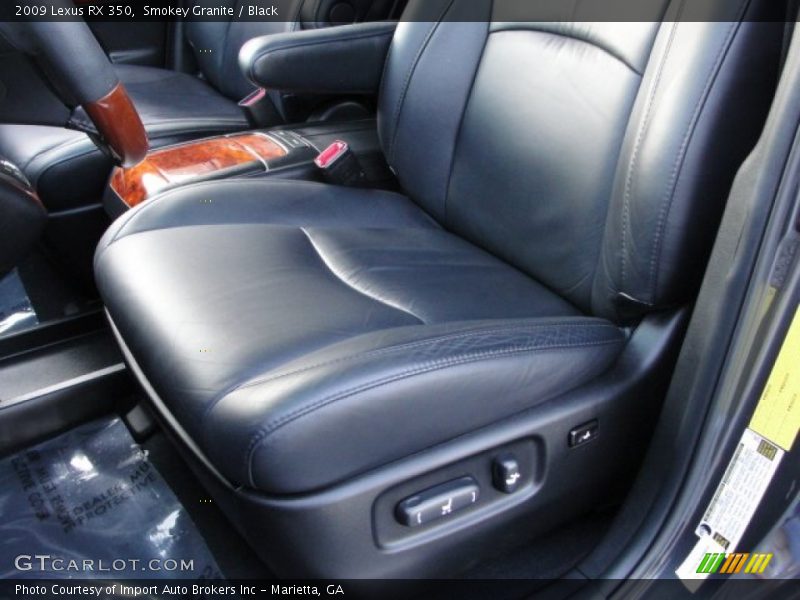 Smokey Granite / Black 2009 Lexus RX 350
